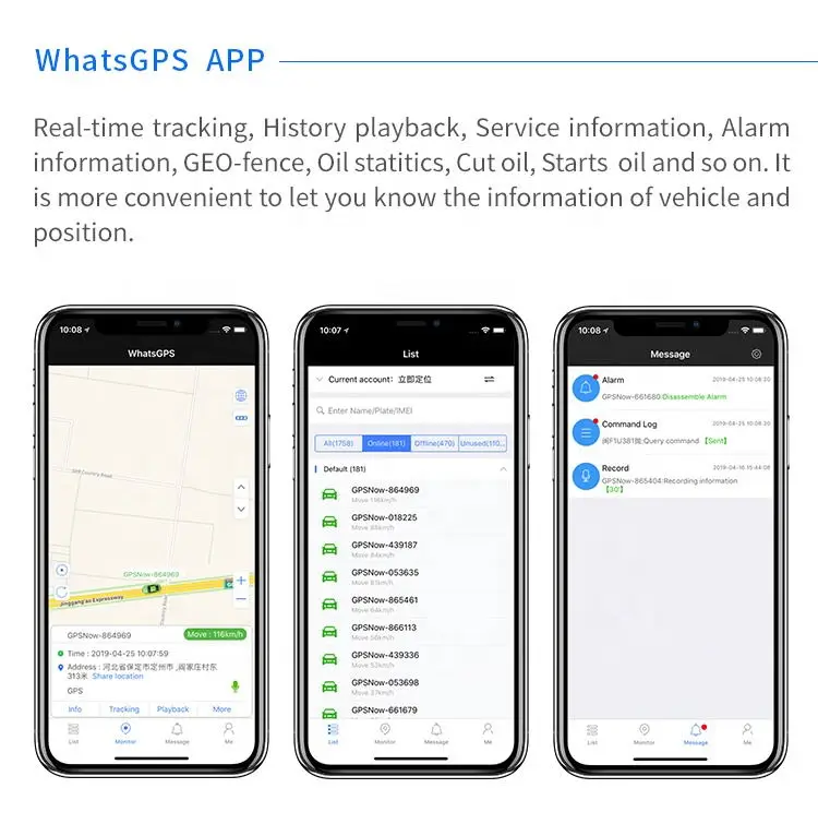 Внешняя антенна Анти-кражи gps трекер могут подключаться к топлива Сенсор iButton с отслеживание веб-приложений на платформе S228