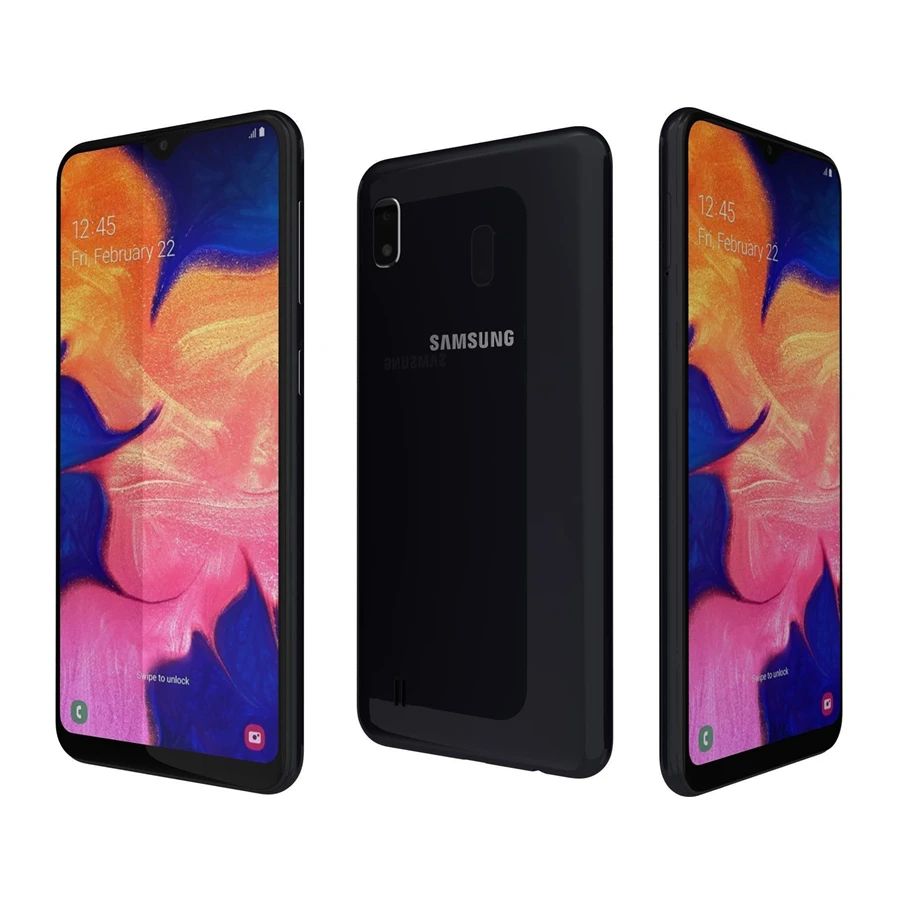Samsung Galaxy A10 Global Version A105F/DS Dual SIM Unlocked Mobile Phone 6.2\