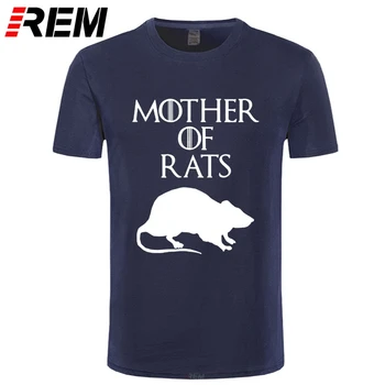 

Summer Style Funny Mother of Rats Men T Shirt Streetwear Casual Short Sleeve Print Cotton Hip Hop Casual O-Neck T-shirt Tops Tee