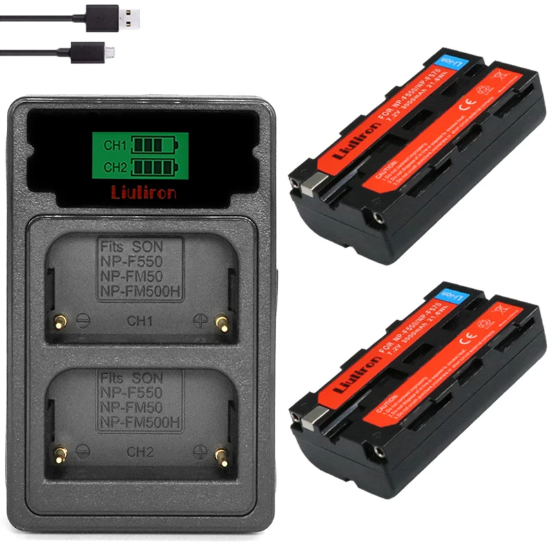 NP-F550 NP-F570 NP-F530 NP-F330 Battery For Sony CCD-RV100 CCD-RV200 CCD-SC5 CCD-SC6 CCD-SC55 CCD-SC65 CCD-TRV66 LED Video Ligh |