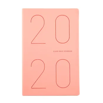

Travel Weekly Monthly Student Fashion Agenda 2020 School Faux Leather Business A5 Notebook DIY Writing Portable Office