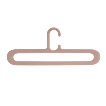 

5pcs Closet Organizer Wardrobe Trouser Skirts Space Saving Drying Accessories Non Slip Clothes Hanger Plastic Bedroom For Suits