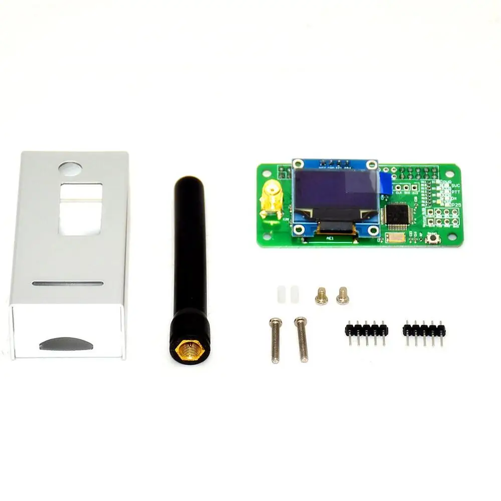 V1.7 MMDVM точка доступа Pi-Star антенна+ металлический чехол+ OLED+ MMDVM модуль точки доступа поддержка P25 DMR YSF для Raspberry pi