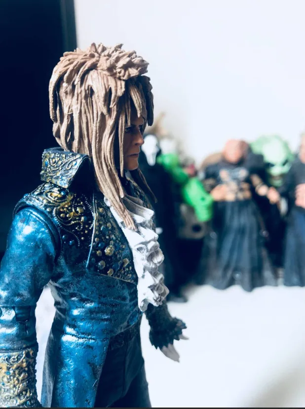 

Original McFarlane 6'' Secondhand Movies: Labyrinth - Jareth Joints Doll Action Figure Collectible Model Loose Toy