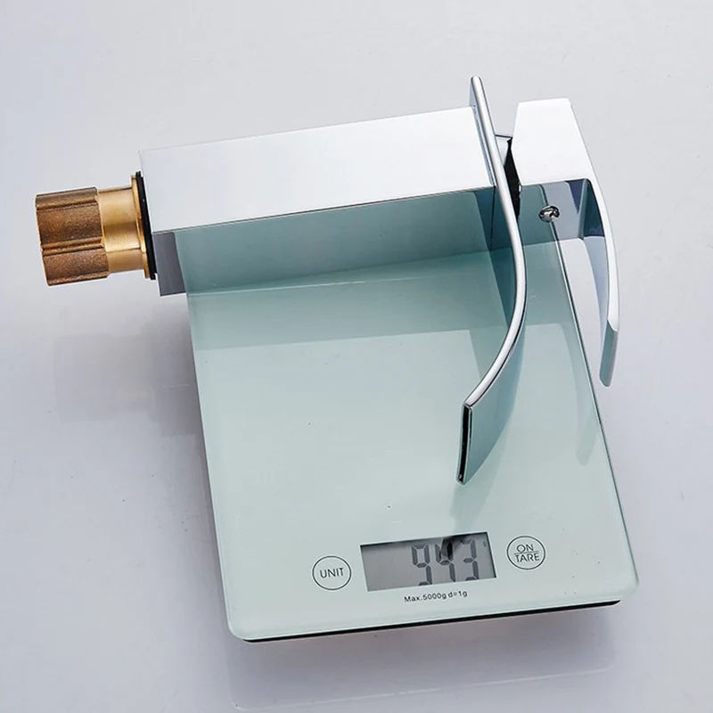 Кошелек Bad Wasserhahn Einhebelmischer Mischbatterie Waschbecken Langlebige Armatur J99Store