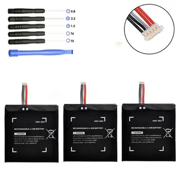 

3 pcs HAC-003 Battery for Nitendo Switch Console with Installation Tools, 3.7V 4310mAh HAC 003 Rechargeable Li-ion Battery