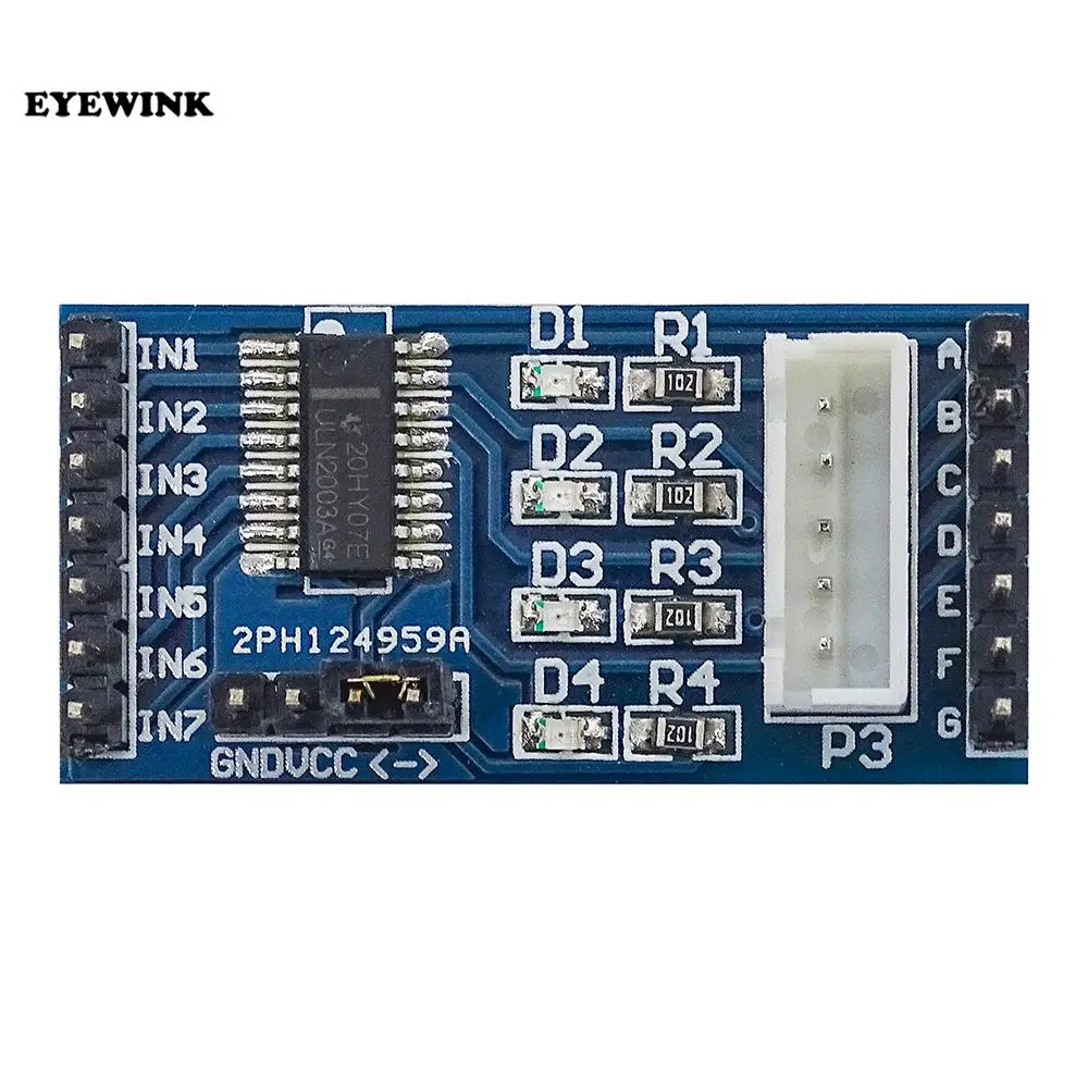 Module de carte de pilote de moteur pas pas pour arduino 5v 4 phases 5