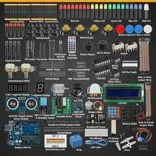 Профессиональный, для начинающих обучение комплект для Arduino UNO R3 Servo обработки заменитель инструмент Запчасти высокое качество