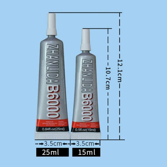 Glue for Rhinestones E6000 15/25ML Rhinestones Crystal DIY Craft