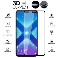 9H Анти-Царапины 3D Закаленное стекло Защитная пленка для экрана для huawei Honor 8X