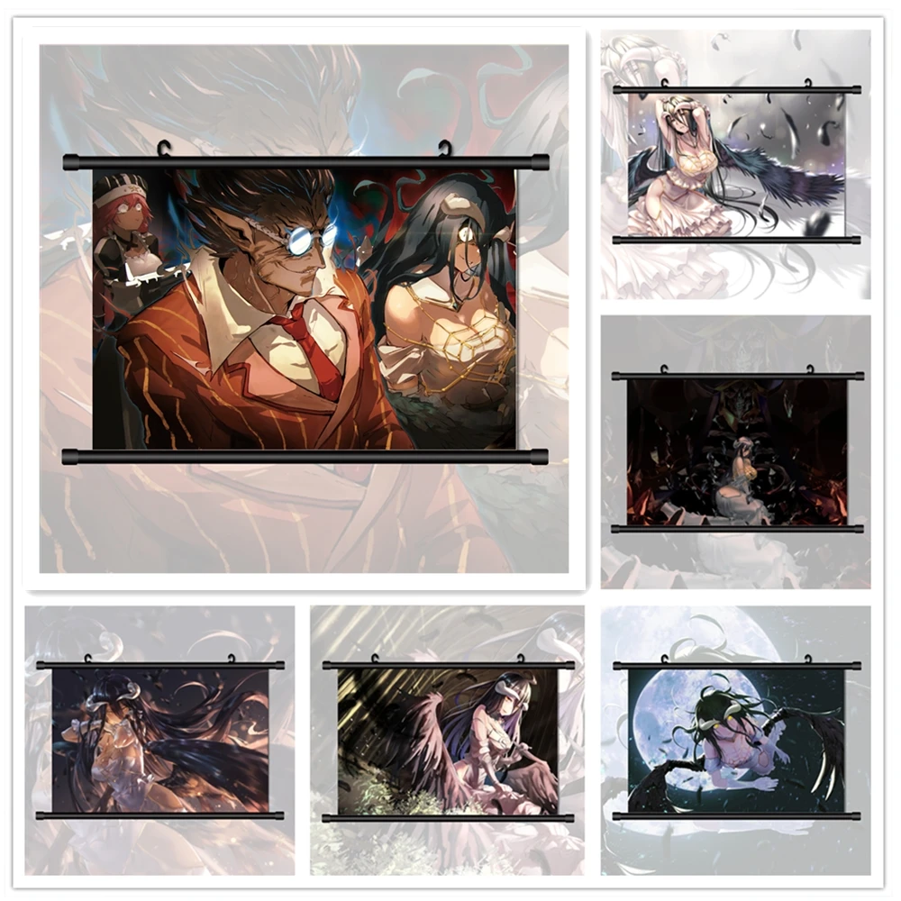 

Overlord Albedo Anime Manga HD Print Wall Poster Scroll