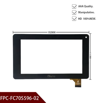 

High Quality New 7'' inch Kurio Tab Kids Tablet Touch Screen Panel Replacement C14100 C14150 FPC-FC70S596-02 Free shipping