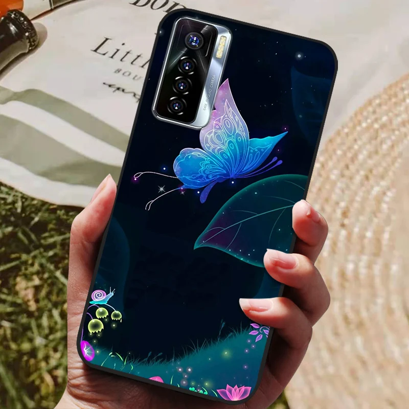 Silicone Back Cover Phone Case with Soft Bumper Coque