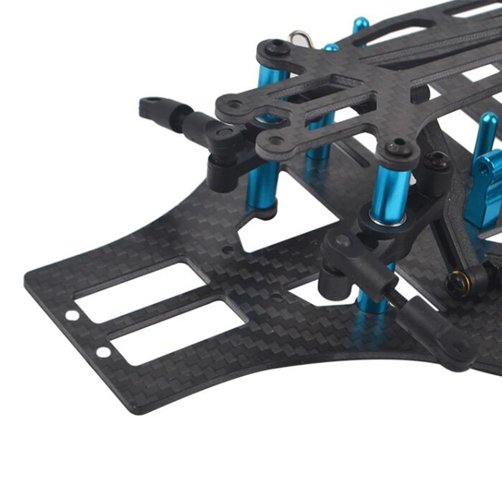 

1:10 RC Crawler Car Body Frame Chassis Kit for Tamiya TT01 TT01E Trucks
