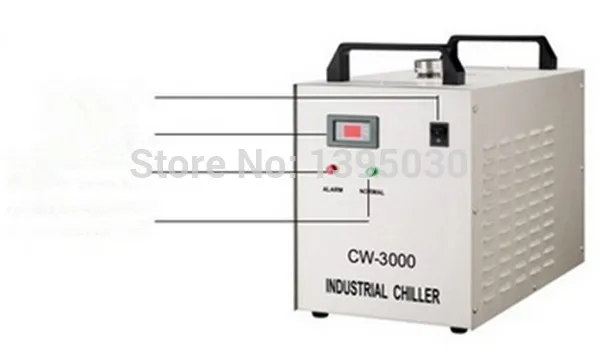 1 шт Высокое качество Co2 лазерный охладительное устройство CW-3000AG 220V 50/60 HZ, на рост от 80 Вт CO2 Стекло для нанесения лазерной гравировки охладительное устройство