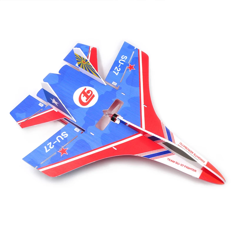 Мини Su27 RC самолет с фиксированным крылом RC самолет с передатчиком с приемником и запасными частями для DIY RC модели