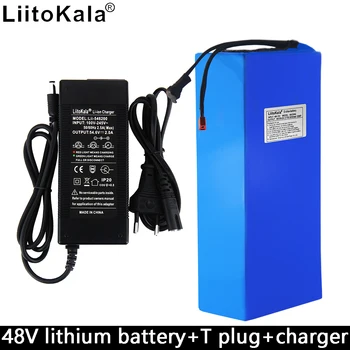 

liitokala electric lithium battery 48v 30Ah takeaway car on behalf of driving 48v lithium battery and charger