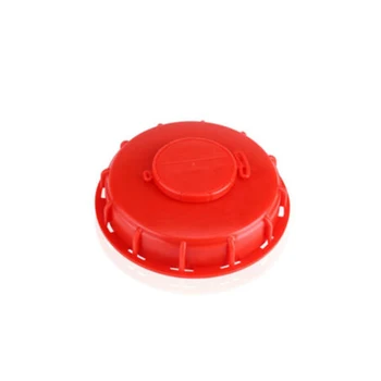 

IBC Tank Lid Tote Fitting Cover Screw Cap For Water Liquid Storage Plastic Red