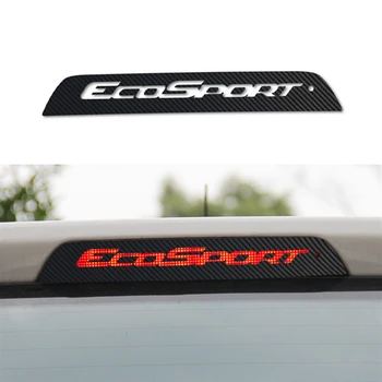 

Car High Brake Lights Sticker Carbon Fiber Vinyl Sticker Decoration Accessories For Ford Focus 2018 2017 2015 2012 EcoSport