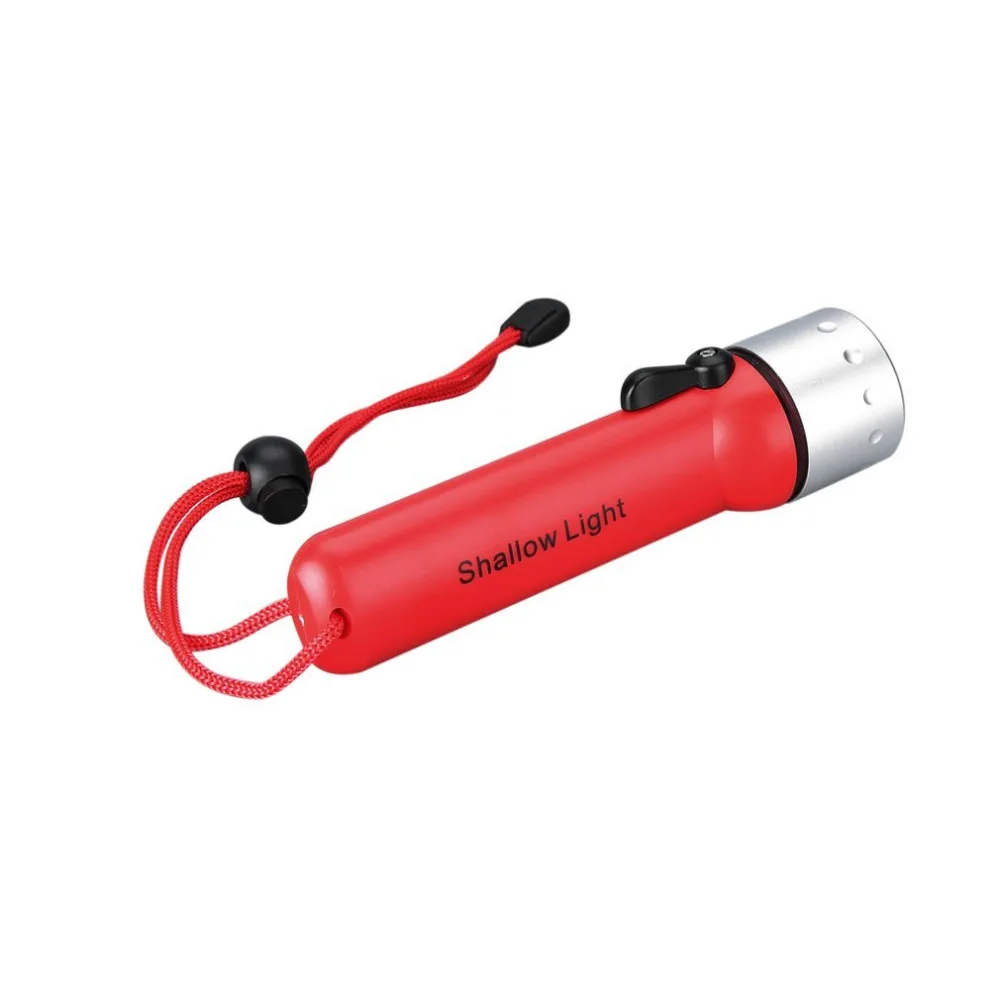 Waterproof Underwater Sealed Insulated Diving Torch LED Outdoor Diving Flashlight Glare Lighting 3W 50 Meter Lamp