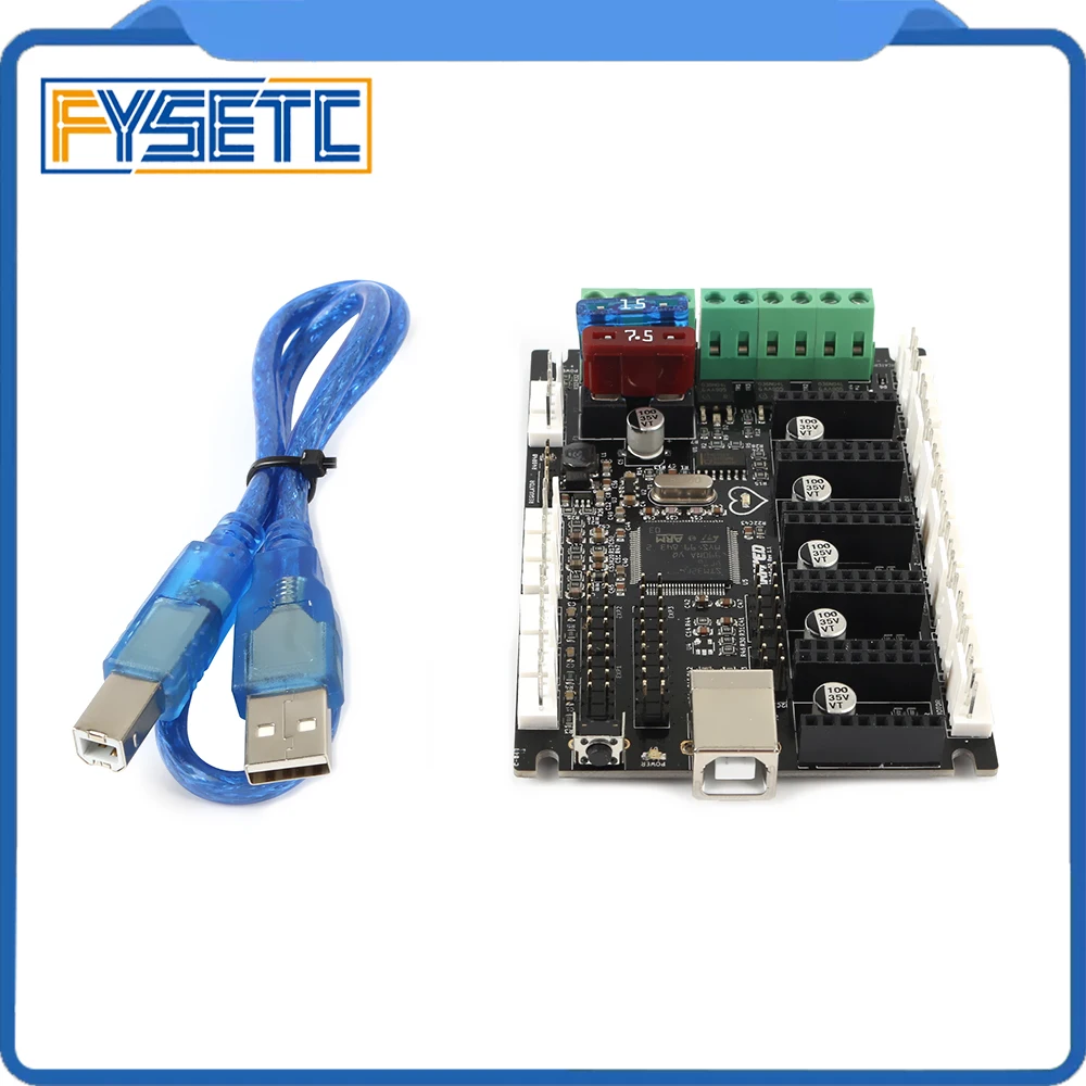 Armed V1.1 32-битная плата с IPC SPI и расширенными портами UART поддержка TMC2130 SPI с двумя входами питания 3D-принтер плата управления