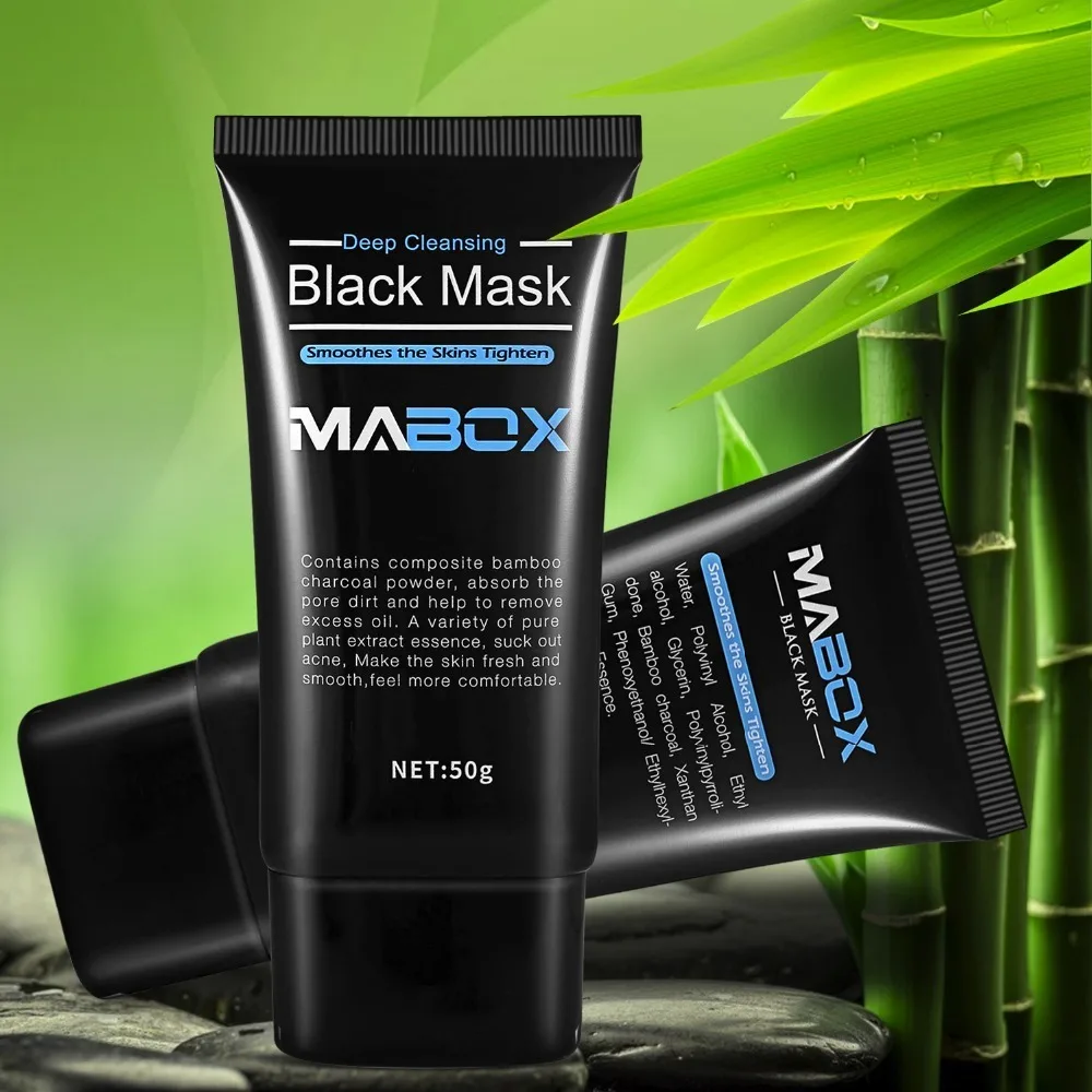 3 шт. Mabox Фирменная Новинка уход за лицом всасывания черная маска для лица маска blackhead очиститель пилинг Acne лечения Peel Off дропшиппинг