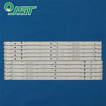 

100% New 10pcs/Kit LED strips for RCA 50 TV RLDED5078A F PROSCAN 50 TV PLDED5068A B 303CX500031 303CX500032