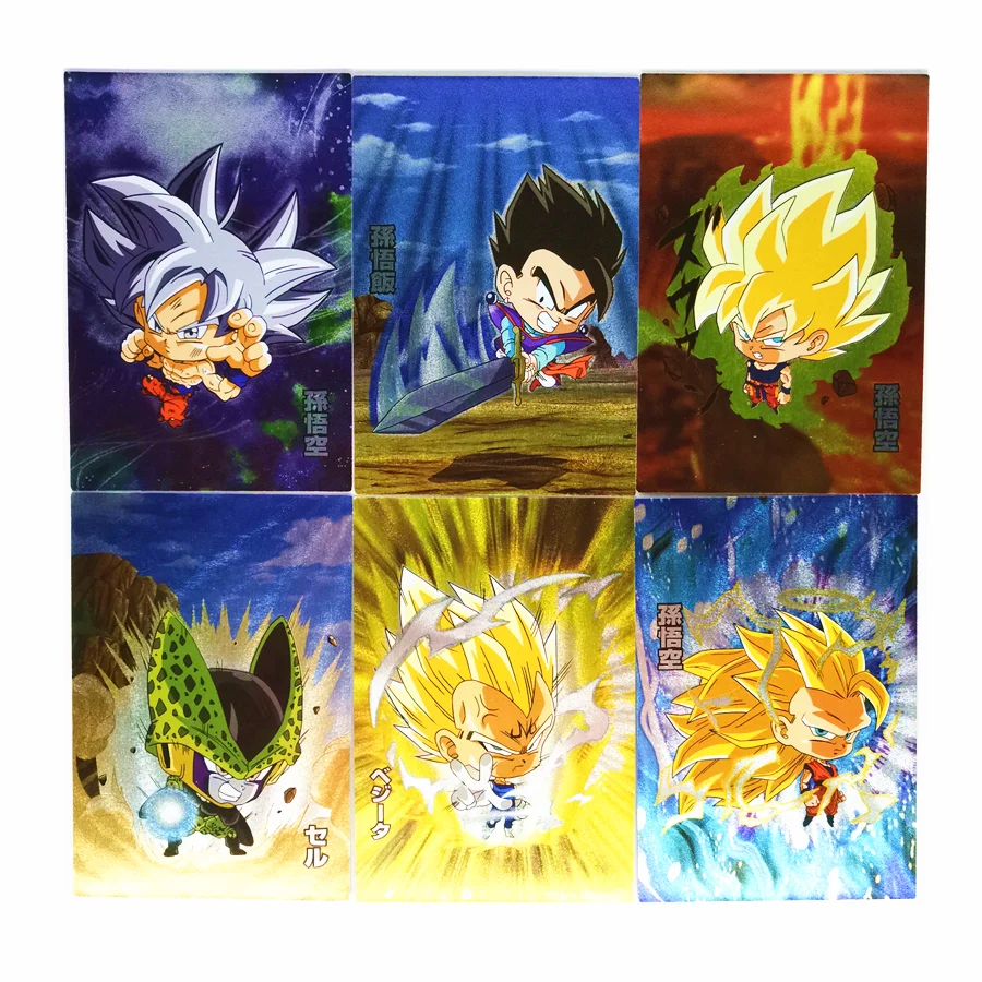 9 шт./компл. супер Dragon Ball Z Q героев карточной ультра инстинкт персонажи Гоку