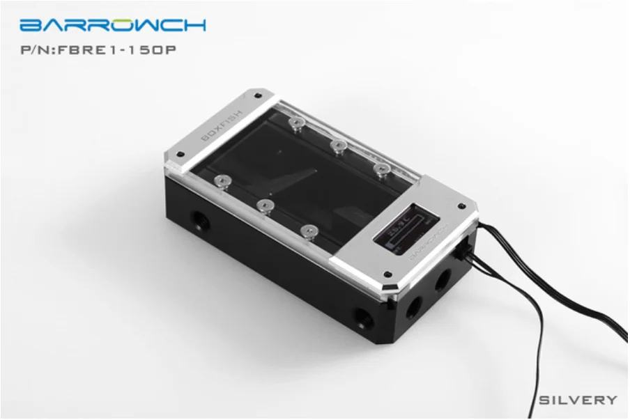 Barrowch FBRE1-P, BoxFish резервуары, LRC 2,0, POM место Смарт цифровые резервуары, температура в реальном времени - Цвет лезвия: silver