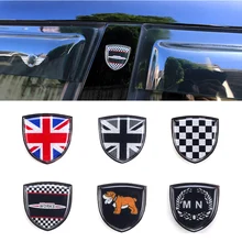 Автомобильный дизайн, металлическая эмблема, значок, наклейка, декоративные наклейки для Mini Cooper JCW One Countryman Clubman F55 R60 F60, автомобильные аксессуары