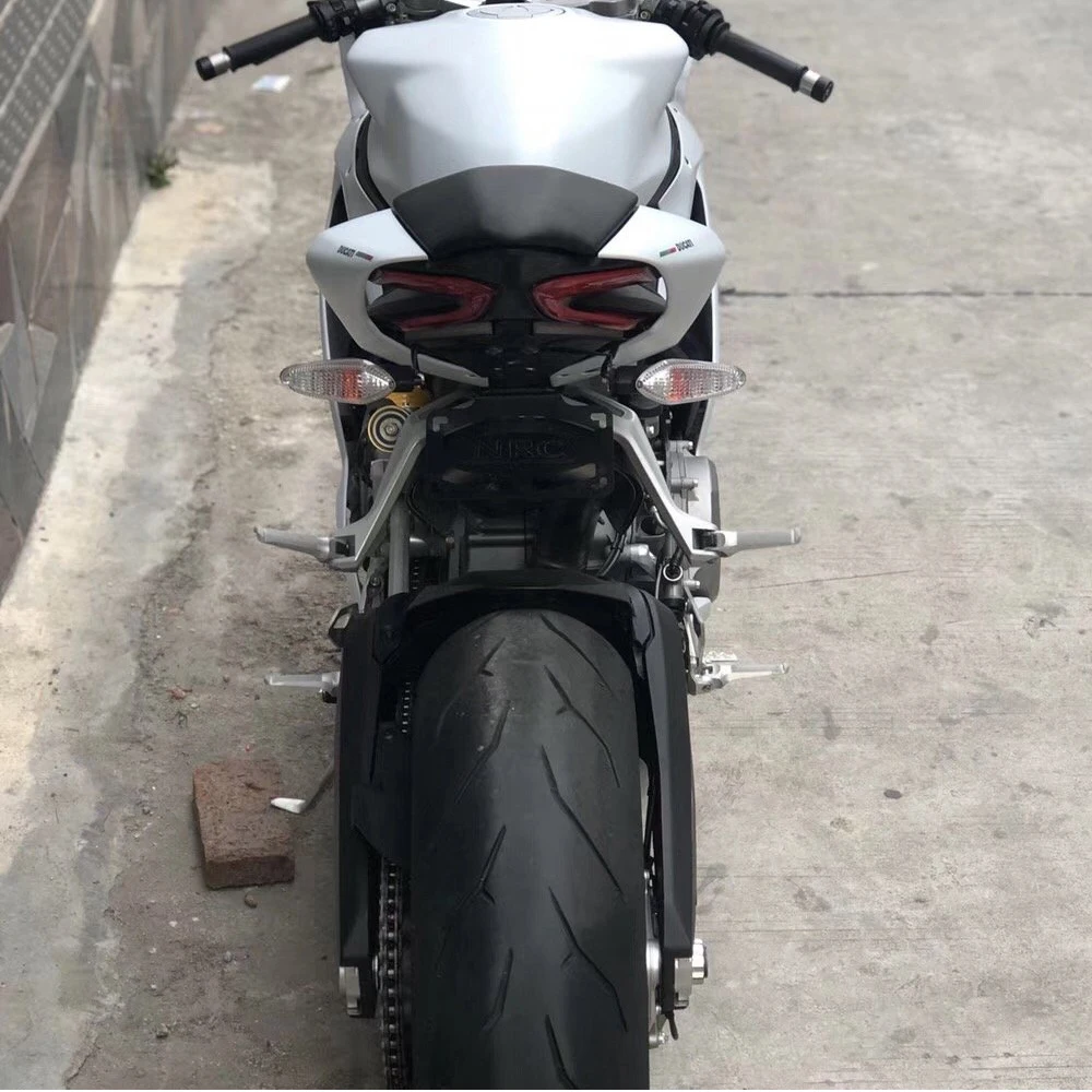 Мотоцикл задний пассажирский Подножка для ног Peg Кронштейн для Ducati 1199 899 959 1299 Panigale/S/R