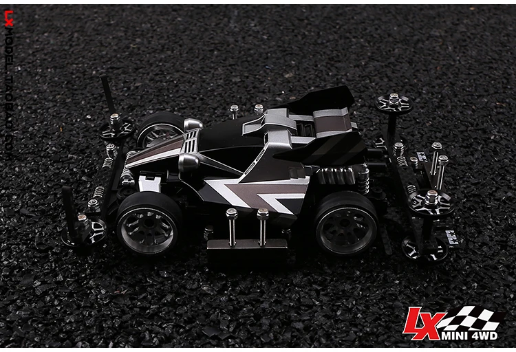 Tamiya 18625 модифицированный ремонт мини 4WD Dash 1 император(MS шасси) 1/32 Темный CNC VER