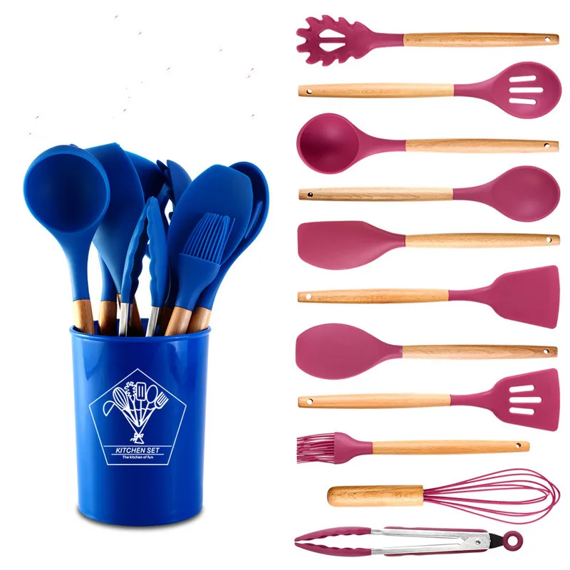 

Silicone kitchenware set, kitchen utensils and household goods