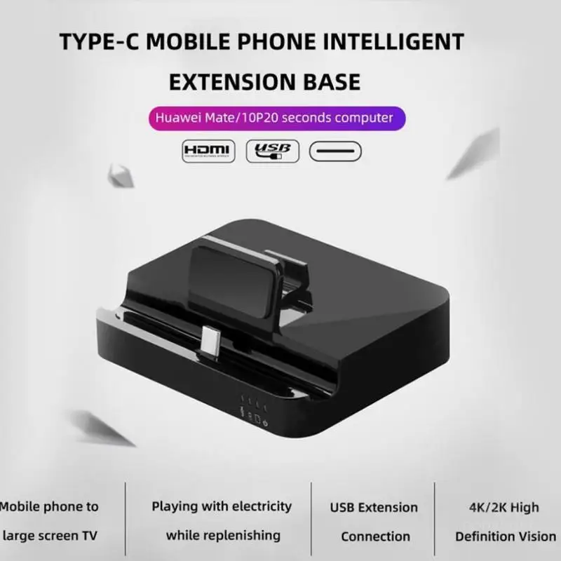 6 в 1 usb type C к HDMI адаптер док-станция 2x USB 3,0 SD TF кард-ридер PD Зарядка для нового MacBook samsung S8/9 huawei mate 10/20