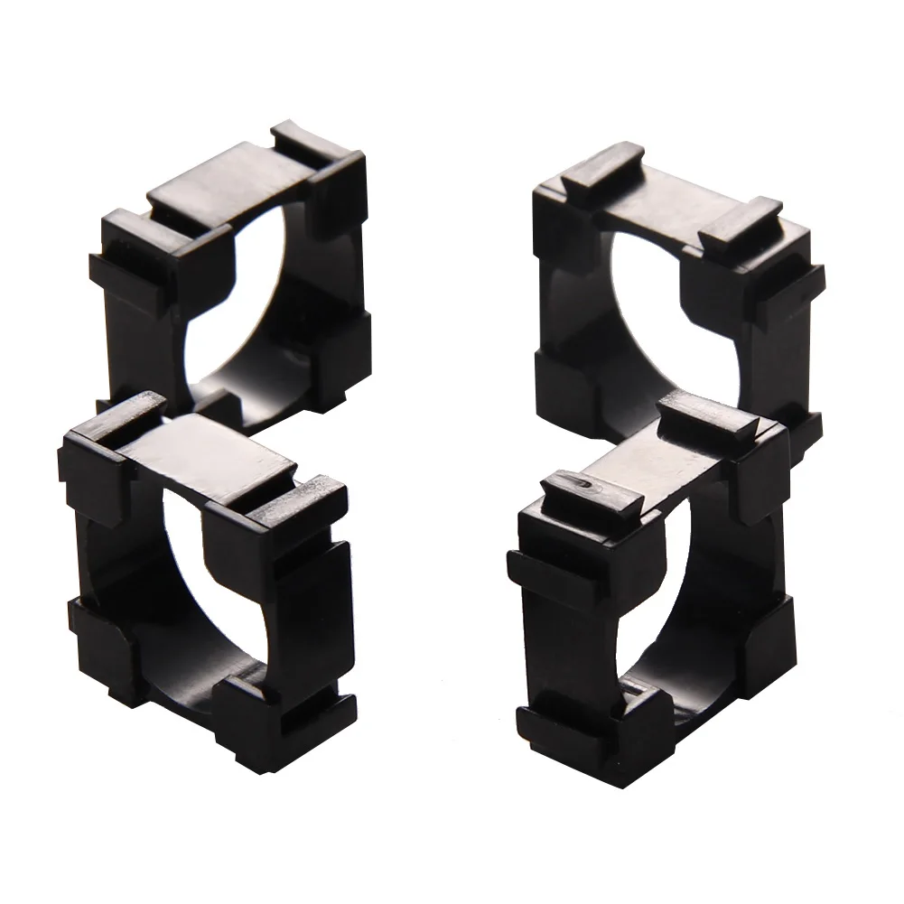 100pcs 18650 Battery Holder Storage Box Bracket Li-ion Cell Holder Cylindrical Safety Anti Vibration Plastic Case