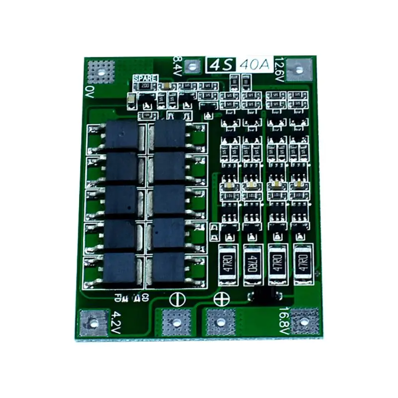 4S 40A плата защиты батареи PCB плата защиты зарядного устройства, смазка аккумуляторная печатная плата PCB BMS модуль