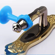 Крутой 5 шт. самоклеющийся силикон дверная ручка краш-накладка настенные протекторы анти защита от столкновения дверная пробка новая дверная ручка инструмента