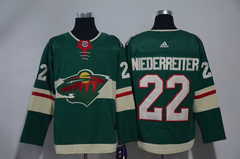 For Men Сшитые Миннесота Мужские взрослые#12 Eric Staal 20 Ryan Suter 40 Devan Dubnyk 64 Mikael Granlund Джерси - Цвет: For Men