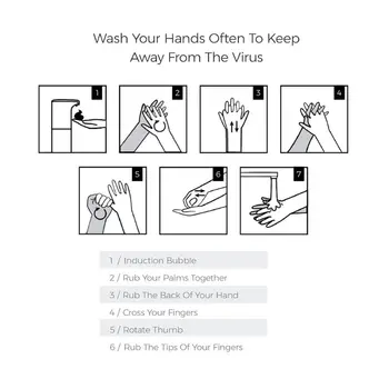 

Touchless Automatic Soap Dispenser USB Hands-Free Smart Infrared Motion Sesor