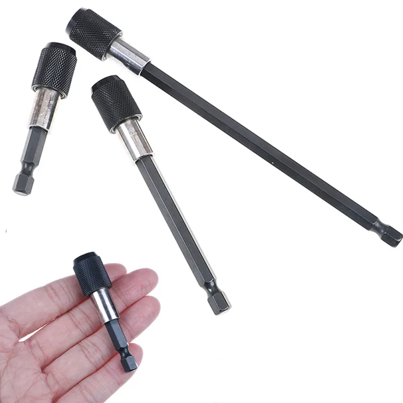 3Pcs/Set Multifunctional Magnetic Screwdriver Extension Bit Set Quick Release 1/4 Hex Shank Tools Drill Bits for Screwdrivers