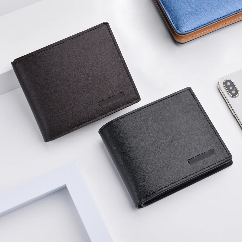

Men's Wallet Leather Short Multi-Fashion Casual Thin Credit Card Holder Wallet Men's Youth Soft Wallet Brand Luxury Wallet