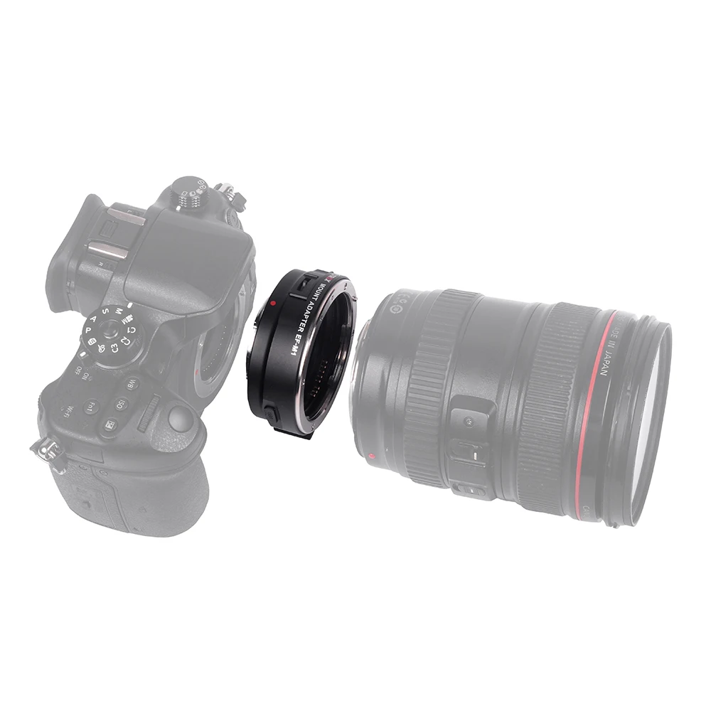 Viltrox EF-M1 объектив адаптер кольцо Крепление AF Автофокус диафрагма управление стабилизация vr для Canon EF/EF-S объектив