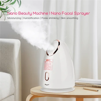 

Deep Cleaning Facial Cleaner 120ml facial Steamer Nano mist skin moisturizing blackhead remover wrinkles Facial Sprayer Care