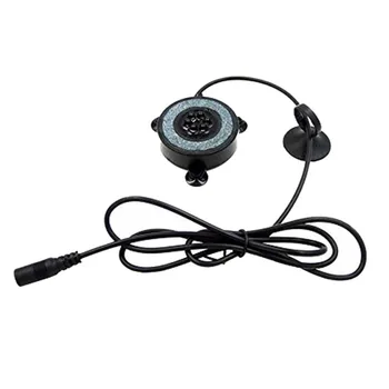 

Aquarium Mini Colorful Submersible Light 6 LEDs Air Curtain Bubbles Aquarium Decorations Accessories Underwater Use UK Plug