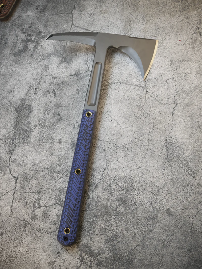 

RMJ chopper DC53 alloy steel survival tool axes and name