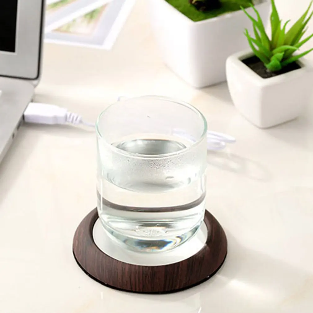 Модная USB Изоляция подстаканник плита теплоизоляция электрическая многофункциональная кофейная чашка коврик для дома и офиса аксессуар