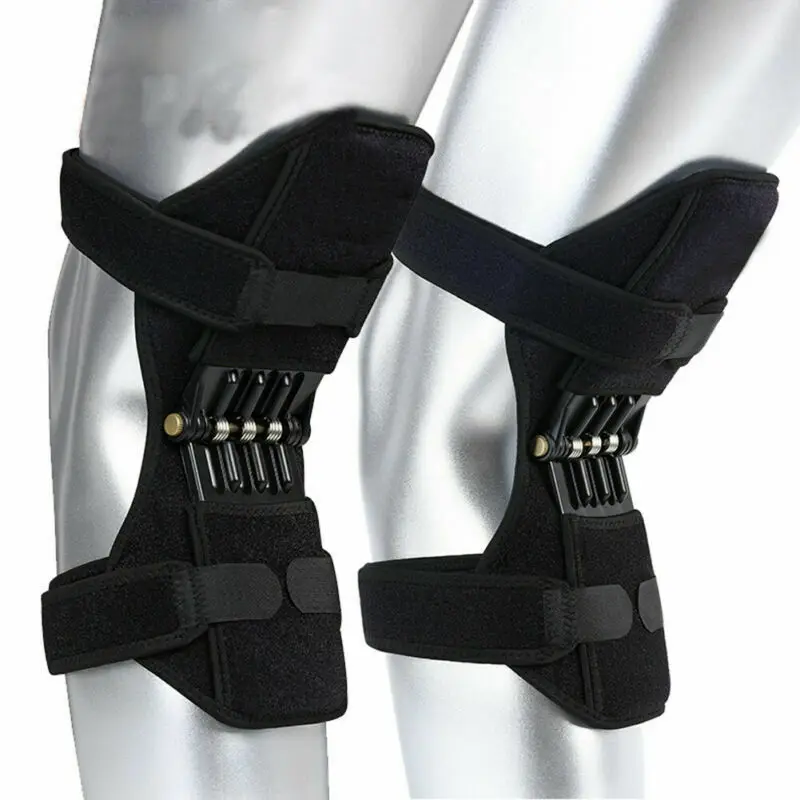  Dropshipping Joint Support Knee Pads Power Lift Breathable Non-Slip Powerful Rebound Force Knee Boo