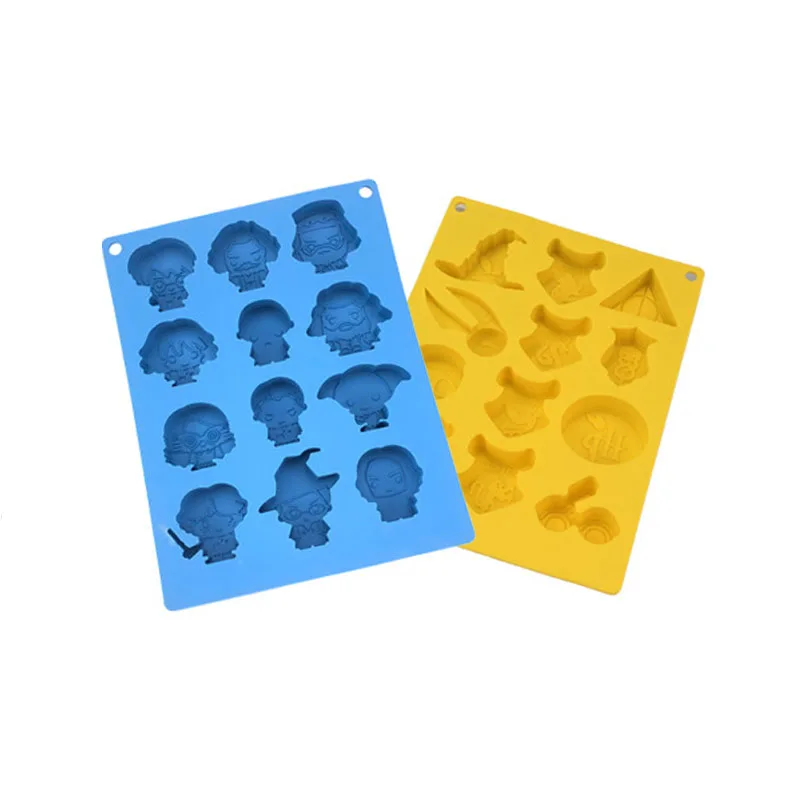 Cake Decorating Moulds Silicone Molds for badge soap making Chocolate Candy Gummy Dessert Ice Cube hp Fans | Дом и сад