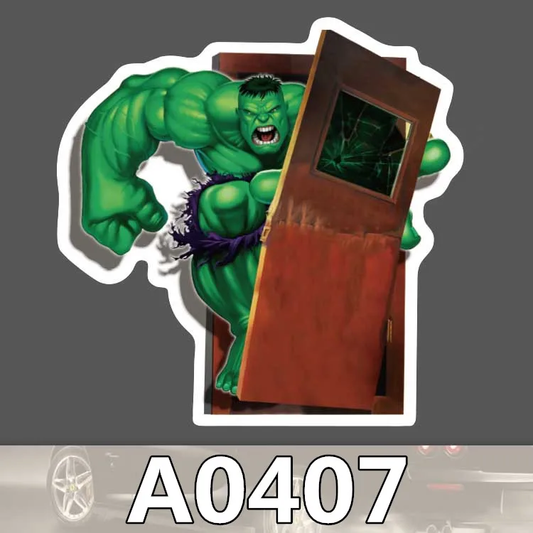 A0407 Marvel супер наклейки Герои шаблон наклейка для скейтборда гитара багаж мотоцикл автомобиль телефон ноутбук Дети стикер - Цвет: A0407