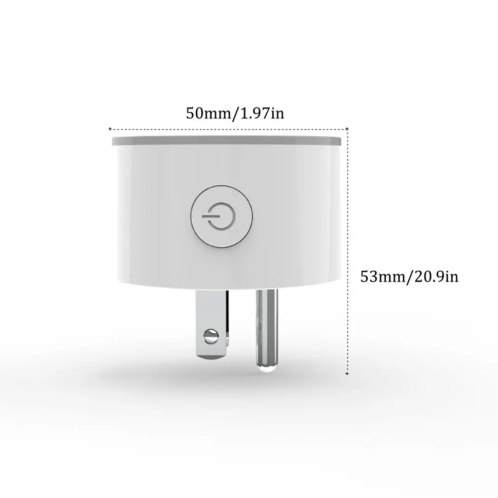16A RGB Wifi умная розетка с монитором питания беспроводной пульт дистанционного